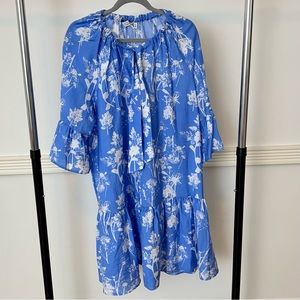 NWT & Other Stories Floral Print Ruffle Dress Size M